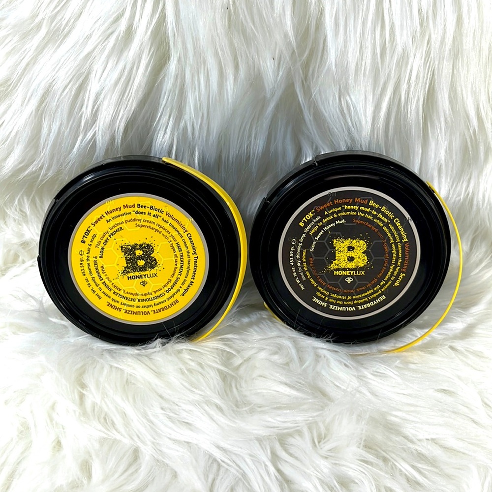 Tweak’d By Nature Honeylux B'TOX Treatment Masque Volumizing Scrub